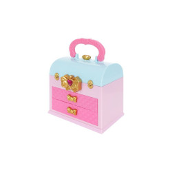 Sada detský kufrík kozmetický 20ks ružový J-1024