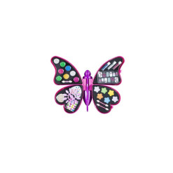 Sada detský kufrík kozmetický 92ks ružový Motýľ