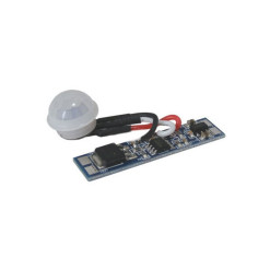 Senzor PIR pro LED pásy PIR do AL lišty 10mm kabelový