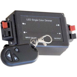 Stmievač pre LED pásky rádiový DM1-R 12V-24V/8A