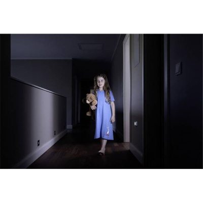 Svietidlo nočné LED NIGHTLUX HALL SI BAT s pohyb senz