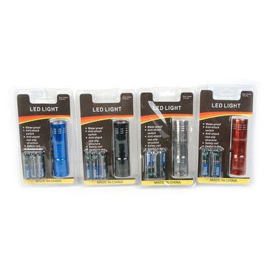 Svietidlo ručné 9LED 3xAAA WL26 s batériami