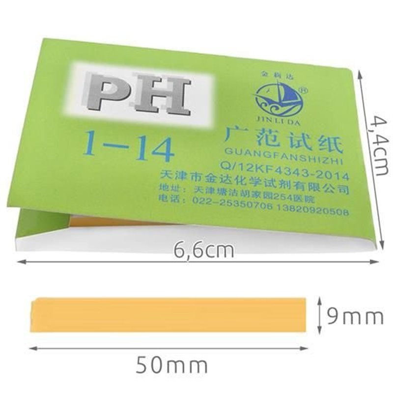Tester PH kvality vody litmusový papier 80ks