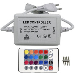 Controler RGB pre LED pás 15mm rádiový WM610-NP