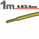 Trubička smršťovací 4,8mm/2,4mm DRS4,8-2,4/YEGR