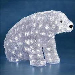 Vianočný LED Medveď veľký sediaci MVS200 200LED