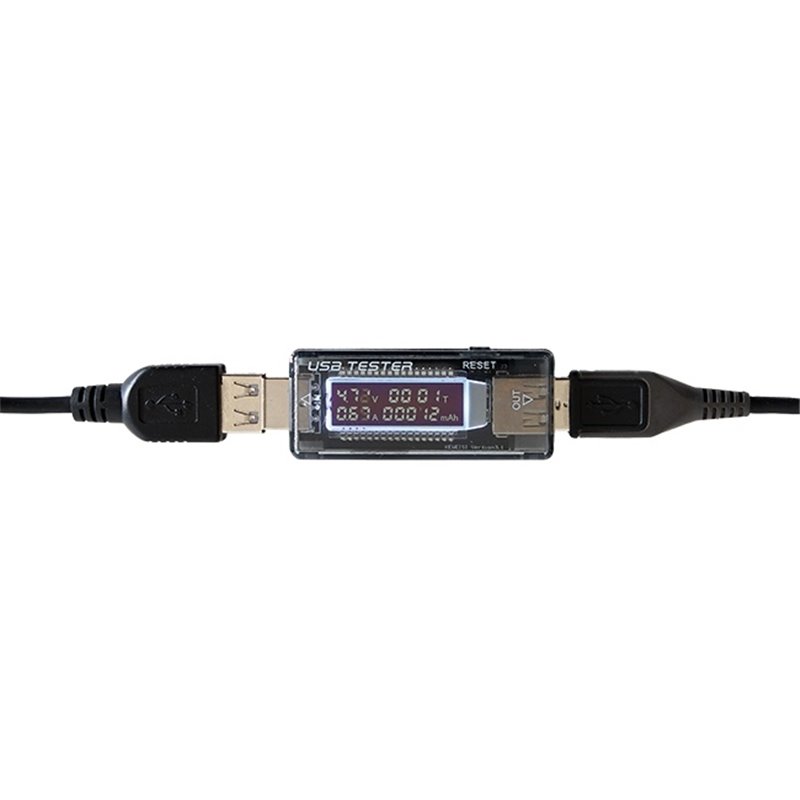Voltmeter a ampermeter na USB TESTER KWS-V21