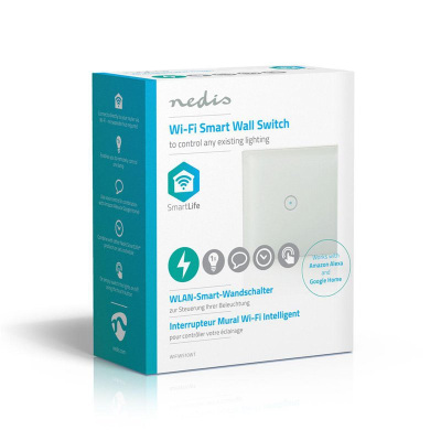 Vypínač č.1 diaľkovo ovládaný SMART WIFIWS10WT