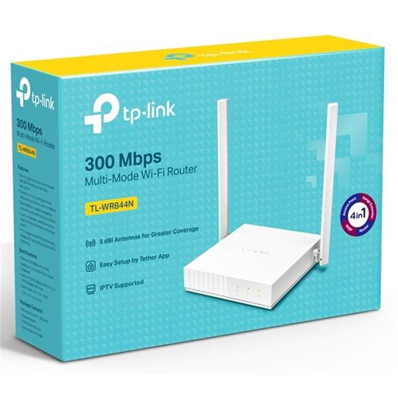 WiFi router TP-link TL-WR844N 2-ant.