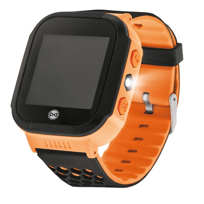 Hodinky SMART FOREVER KIDS KW-200 orange GPS/WIFI