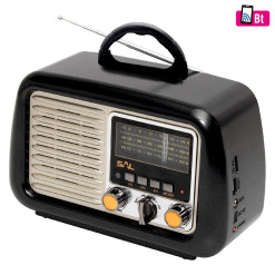 Rádio prenosné SAL RRT2B retro