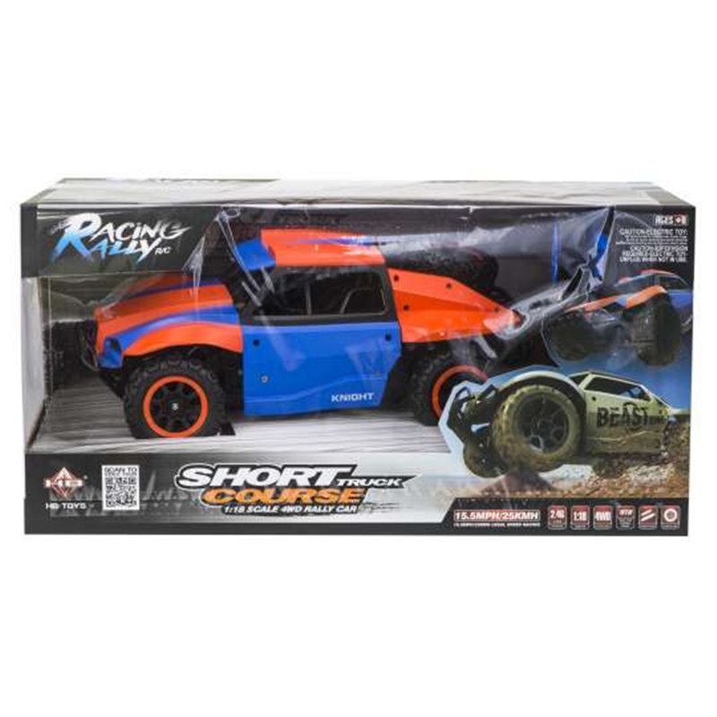 RC model auto na D.O. RACING RALLY DK1801 BLUE/ORA
