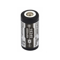 Batéria XTAR RCR123 3,7V 650mAh 16340 nabíjat.