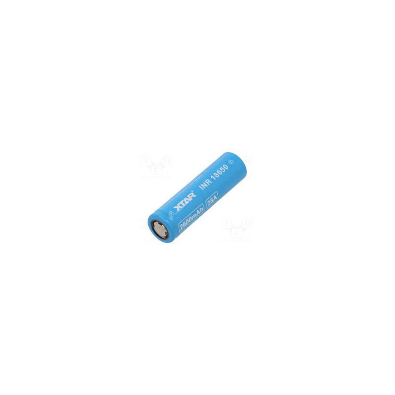 Batéria 3,6V 2600mAh 18650 XTAR 30A pre E-cigaret