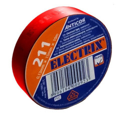 Páska izolačná PVC 15mmx10m červená AP01R