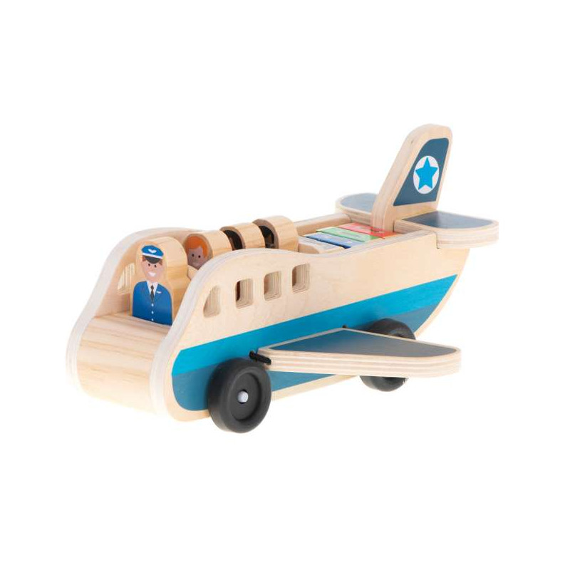 Hračka lietadlo drevené AIRPLANE
