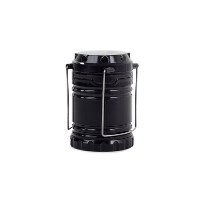 Svietidlo camping 3xAA 1W LED čierne ZD62