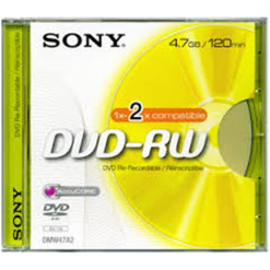 DVD-RW SONY v plastovom obale DMW47A2