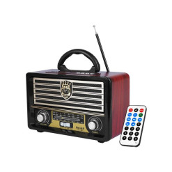Rádio prenosné MEIER M-113BT BRAUN retro