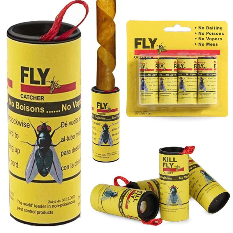 Lapač hmyzu mucholapka FLY CATCHER YTS Y00012  (4ks v balení)
