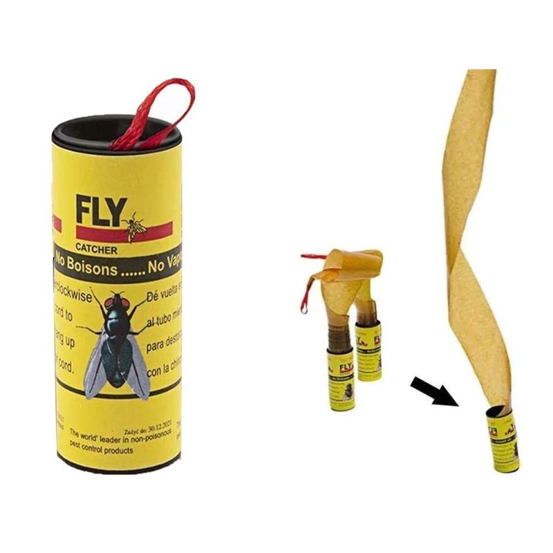 Lapač hmyzu mucholapka FLY CATCHER YTS Y00012  (4ks v balení)