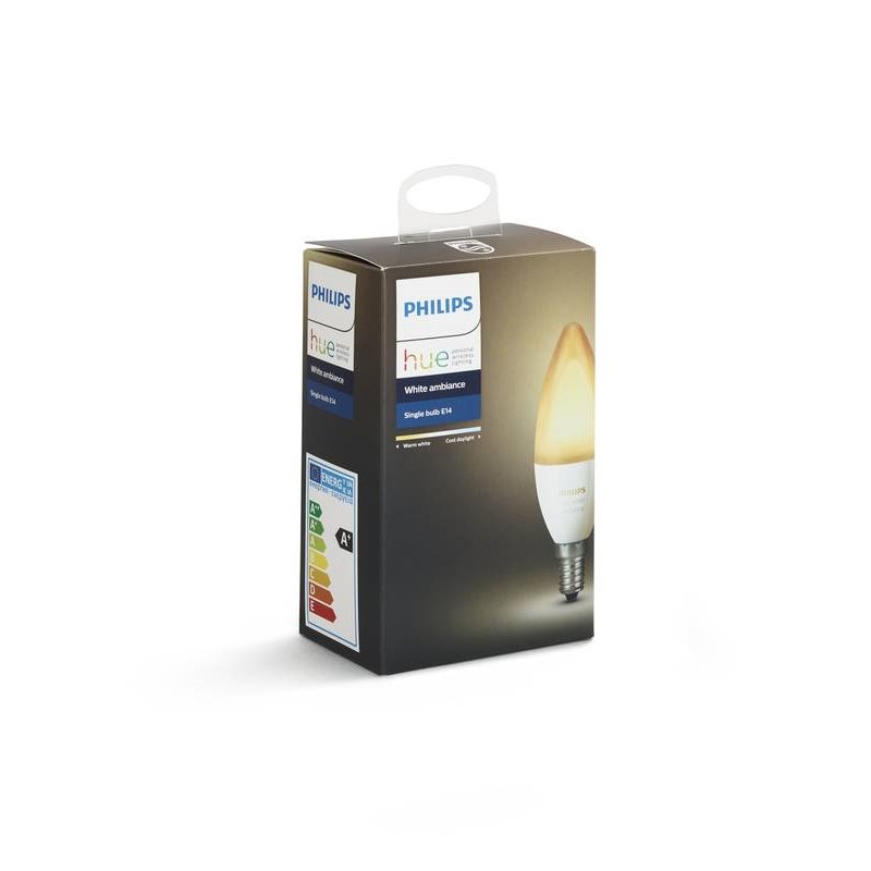 Žiarovka PHILIPS LED E14 6W/822+840+865 sviečka WHITE AMBIANCE