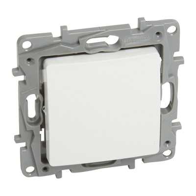 Vypínač č.6 NILOE biely 764501