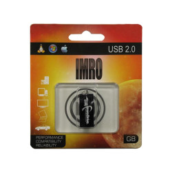 Kľúč USB 8GB 2.0 IMRO EDGE BLACK