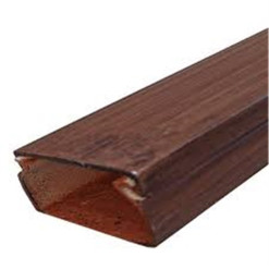 Žľab PVC 40x20 tmavé drevo