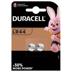 Batéria DURACELL LR44 (A76, 357, AG13) 2PACK