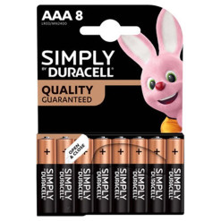 Batéria DURACELL LR03 SIMPLY alkalická 8blister