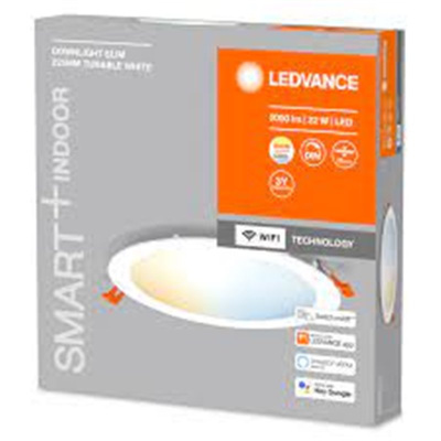 Svietidlo LEDVANCE SMART WIFI DL SLIM 225 22W/3-6500K WT IP20 okrúhly