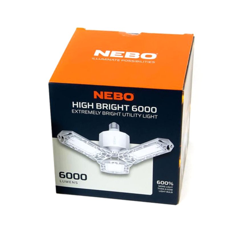 Žiarovka NEBO LED E27 60W/865 HIGH BRIGHT 6000lm NEB-OTH-0001-G