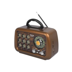 Rádio prenosné KEMAI MD-1901BTZ GOLD retro