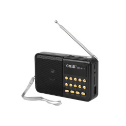 Rádio prenosné CMiK MK-011 čierne