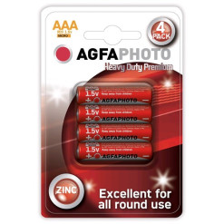 Batéria AGFA R03/AAA zinková 4blister