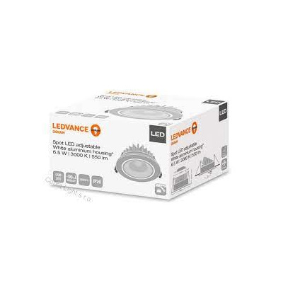 Svietidlo LEDVANCE LED SPOT ADJUST 6,5W/3000K IP20 podhľadové biele (CT-2115)