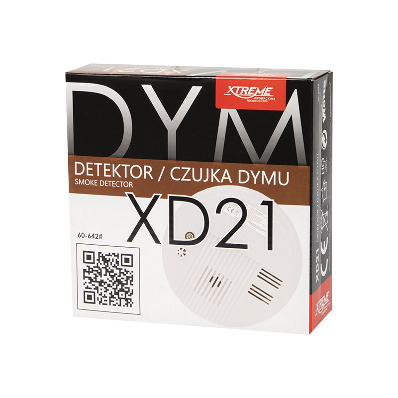 Detektor dymu XTREME XD21 230V+9V