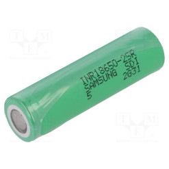 Batéria 3,6V 2,5Ah 18650 SAMSUNG 20A pre E-cigaret
