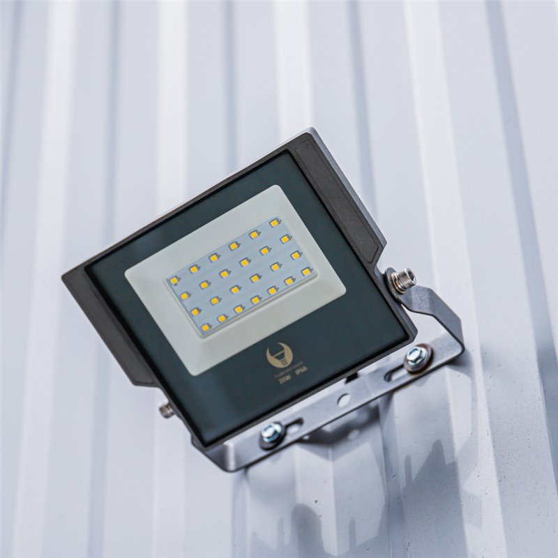 Reflektor LED 10W 6000K sivý FOREVER IP66 ASPIRE PROFI