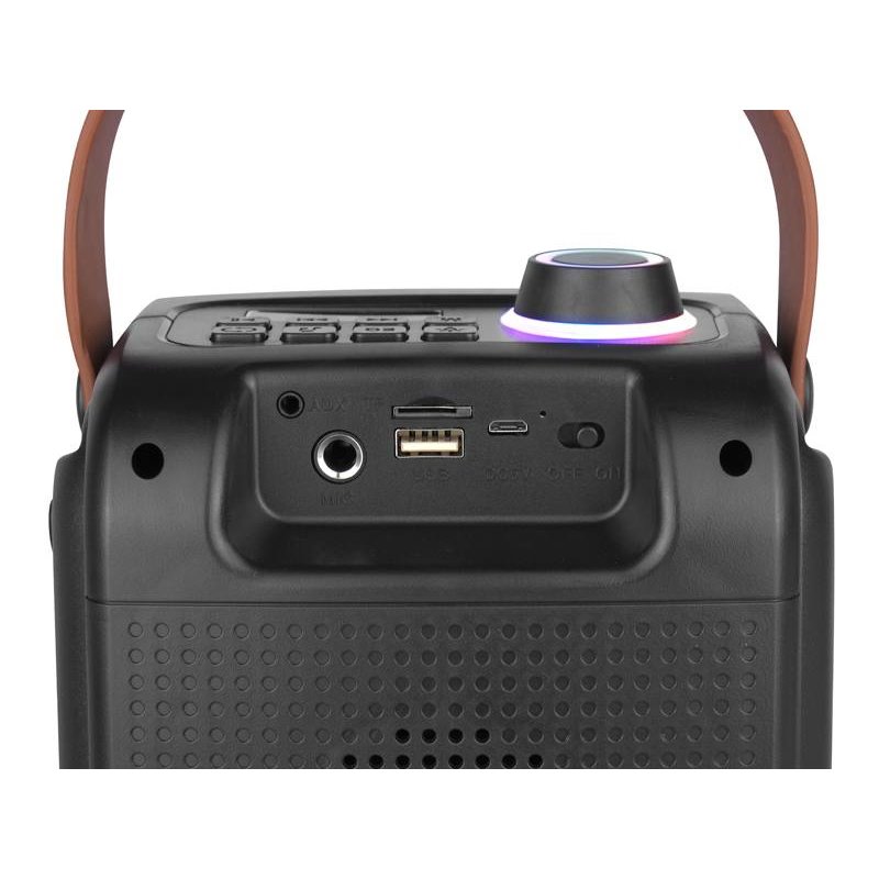 Reproduktor prenosný multimediálny BKK B87 (karaoke s mikrofónom)