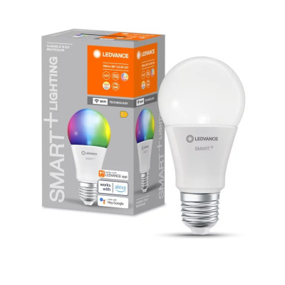 Žiarovka OSRAM LED SMART WIFI CLA75 E27 9,5W RGB WFR