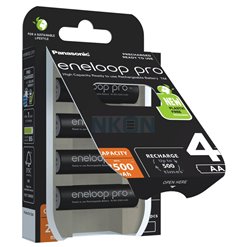 Batéria ENELOOP PRO RC06 2500mAh 4blister BLACK