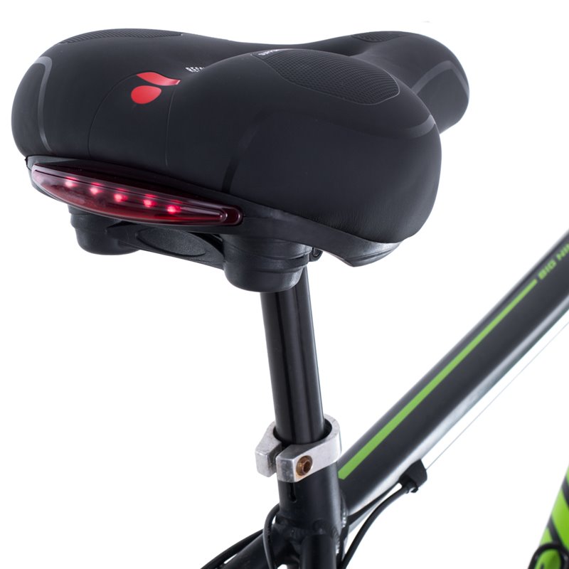 Sedadlo na bicykel L-BRNO s LED svetlom KONFORT