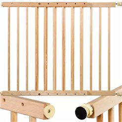 Zábrana detská na schody drevená 67-115cm