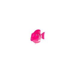 Hračka kúpeľňová plávajúca rybka ružová