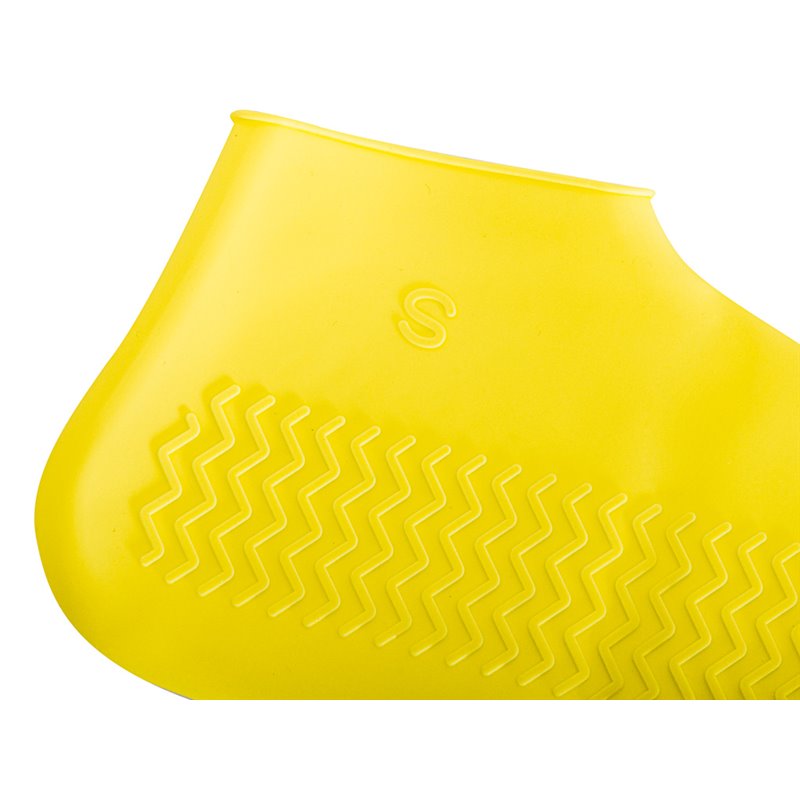Návleky nepremokavé na topánky S 26-34 silikónové žlté