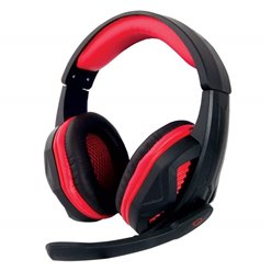 Slúchadlá na uši multimediálne ESPERANZA EGH360 červené (jack 3.5mm)