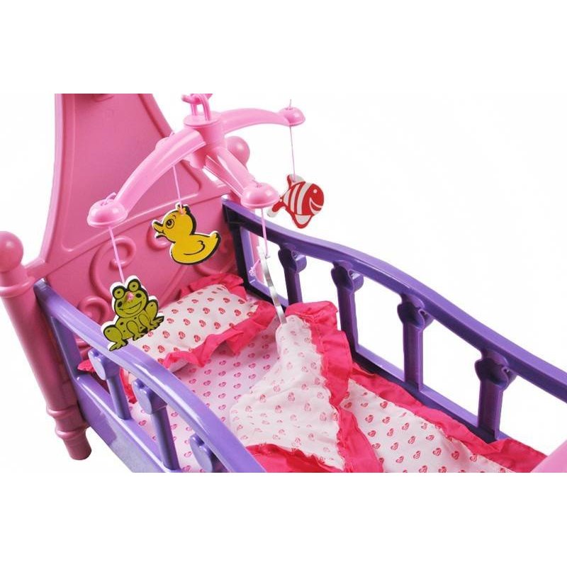 Hračka postieľka pre bábiky BABIES SWEET BED 008-1
