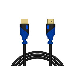 Kábel HDMI-HDMI 1,5m 4K modrý